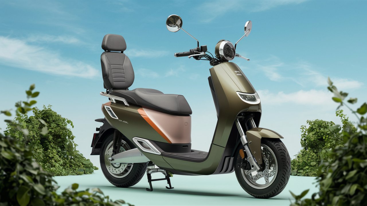 electric scooter with seat 