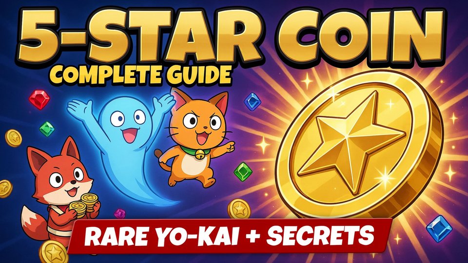 5 star coin yokai watch
