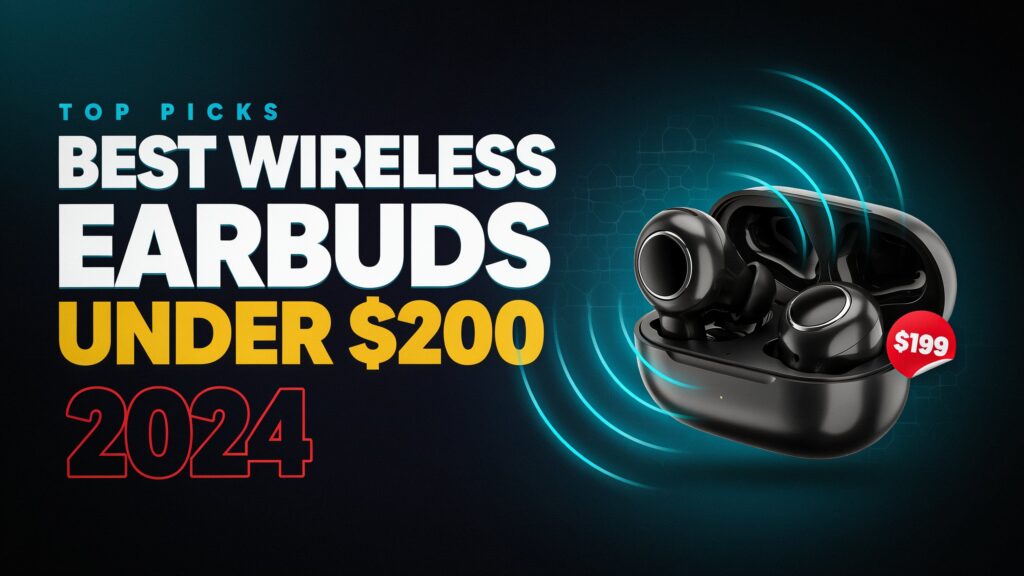 best wireless earbuds under 200 dollars 2024