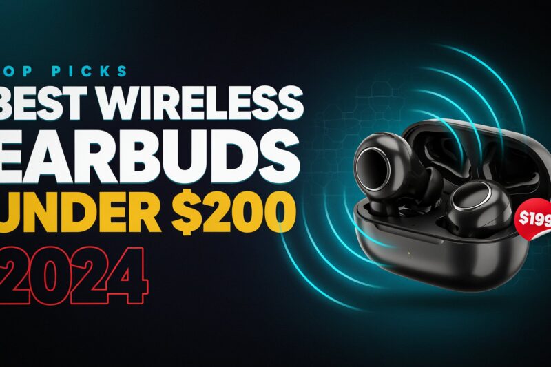 best wireless earbuds under 200 dollars 2024
